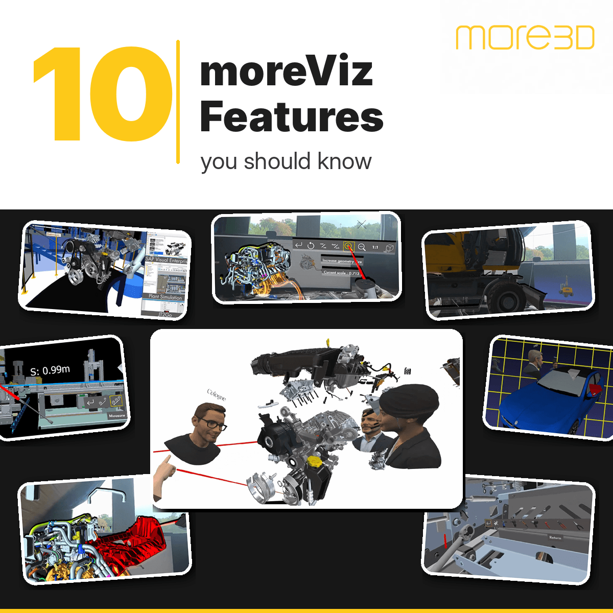 moreViz Feature für VR visualisierung als Teil der Toolbox zur VR colloboration
