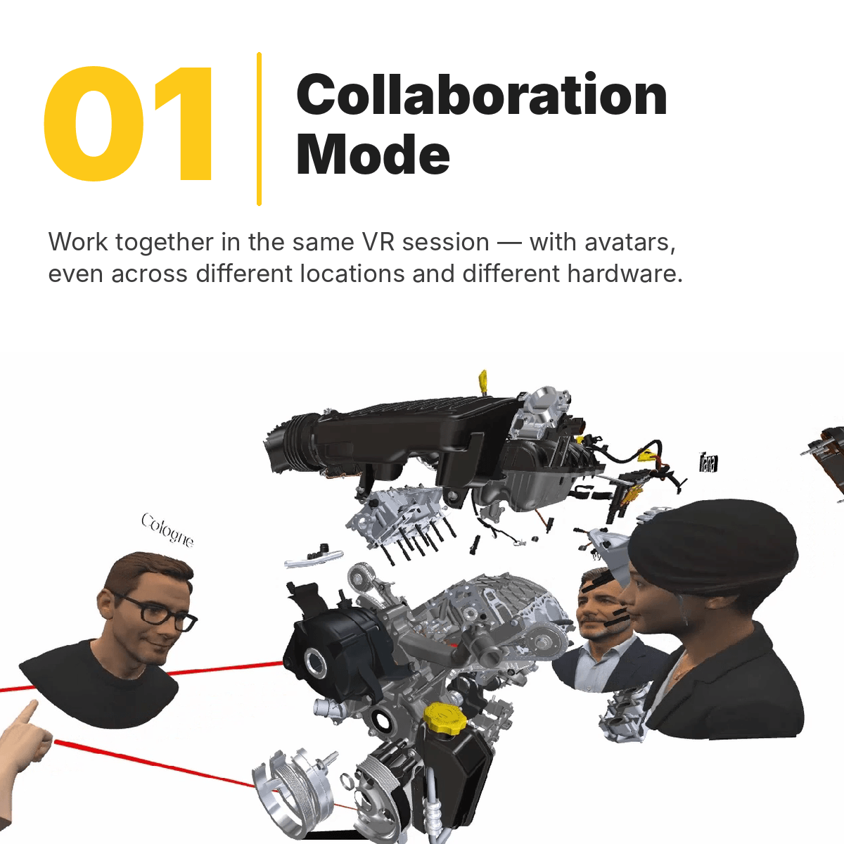 moreViz Feature für VR visualisierung als Teil der Toolbox zur VR colloboration