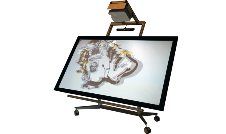 ZWall - more3D's portable VR powerwall for teamreview