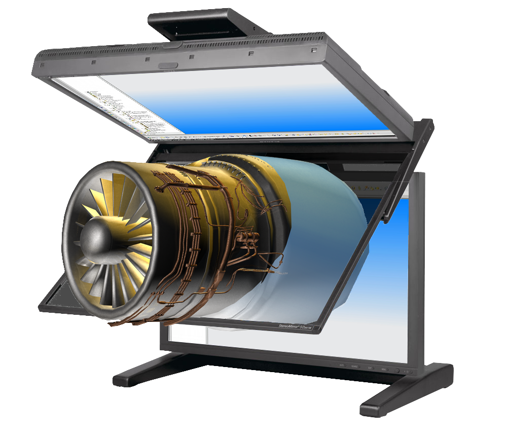 Fatigue free stereo device: moreSonic 2720 / moreSonic³ 3840UHD