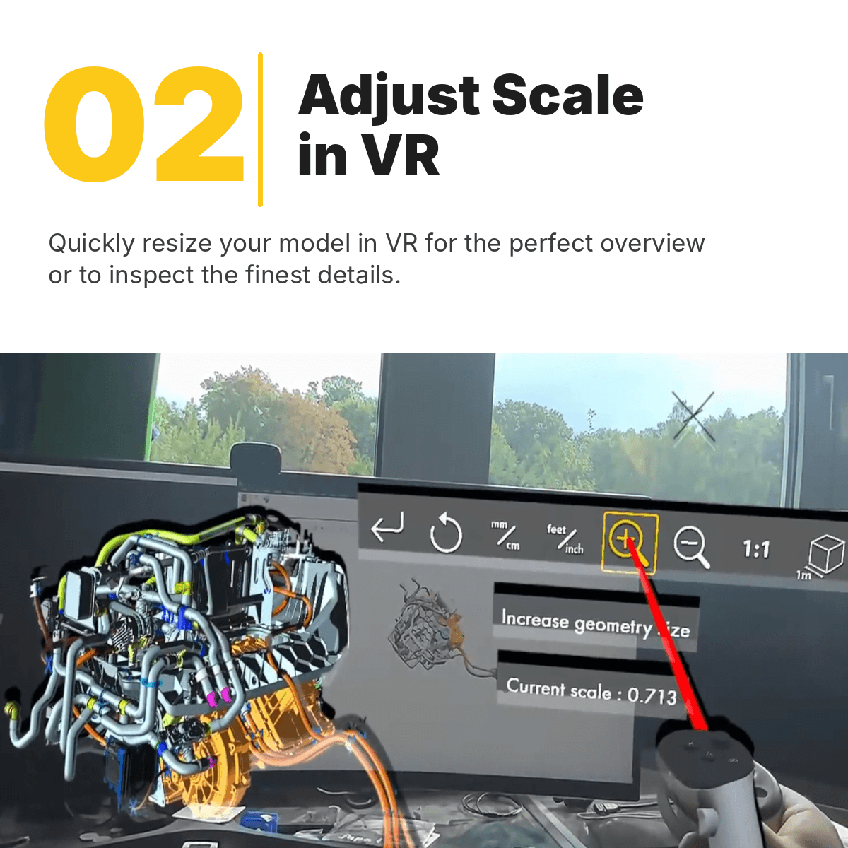 moreViz Feature für VR visualisierung als Teil der Toolbox zur VR colloboration