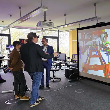 more3D Team working on VR-System